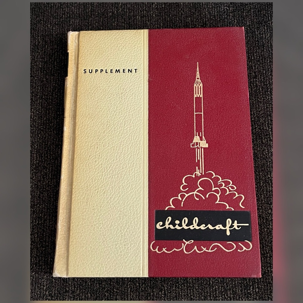 Childcraft Vintage 1961 Book  ‘Supplement’ Book